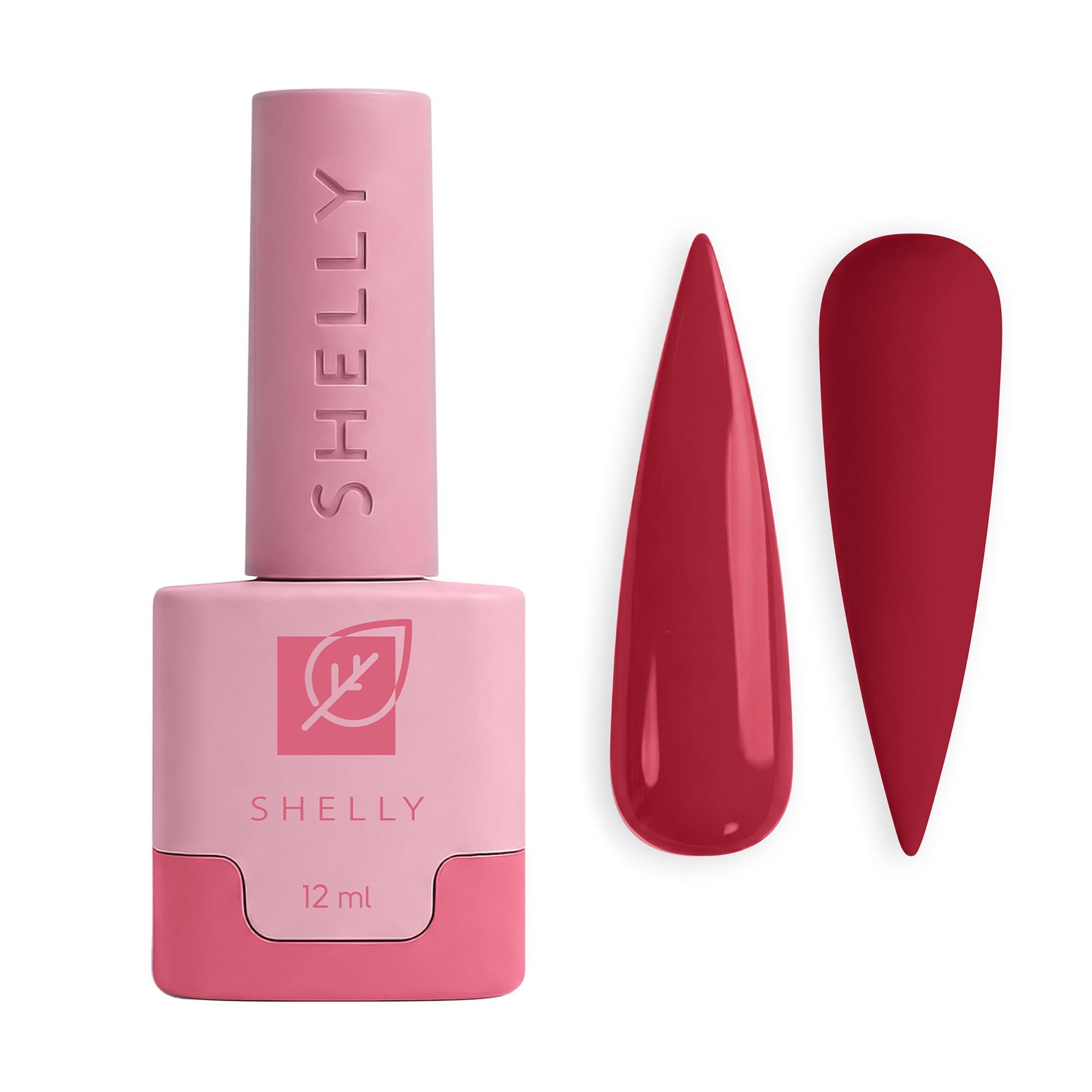 Гель-лак для нігтів Shelly 06 Burning Red, 12 мл