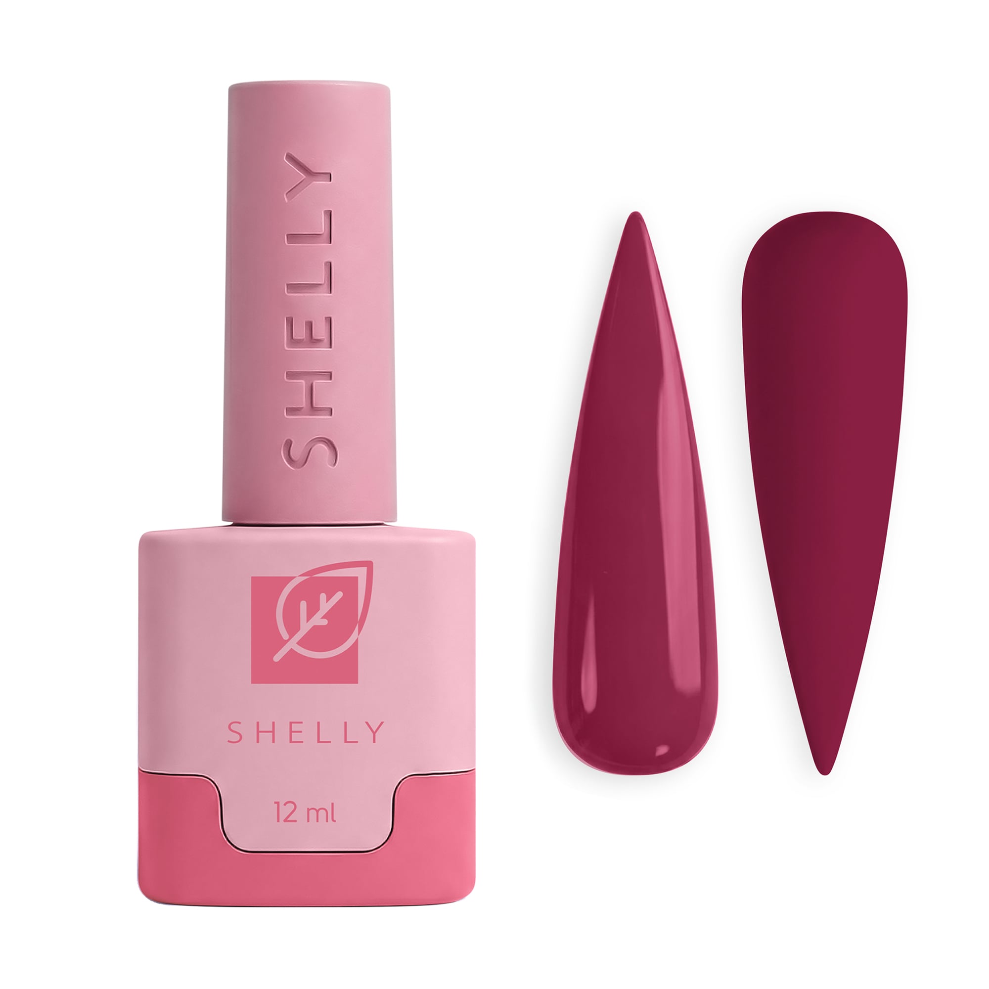 Гель-лак для нігтів Shelly 08 Wine Mood, 12 мл